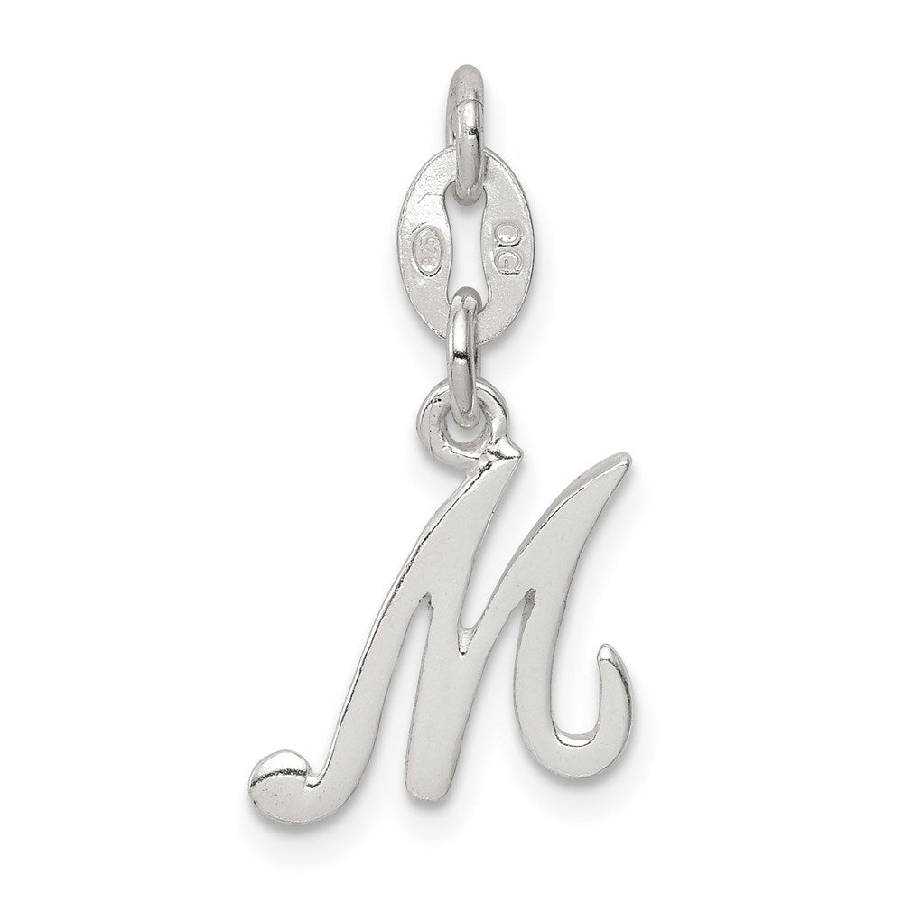Solid;Casted;Polished;Sterling silver;Chain slide