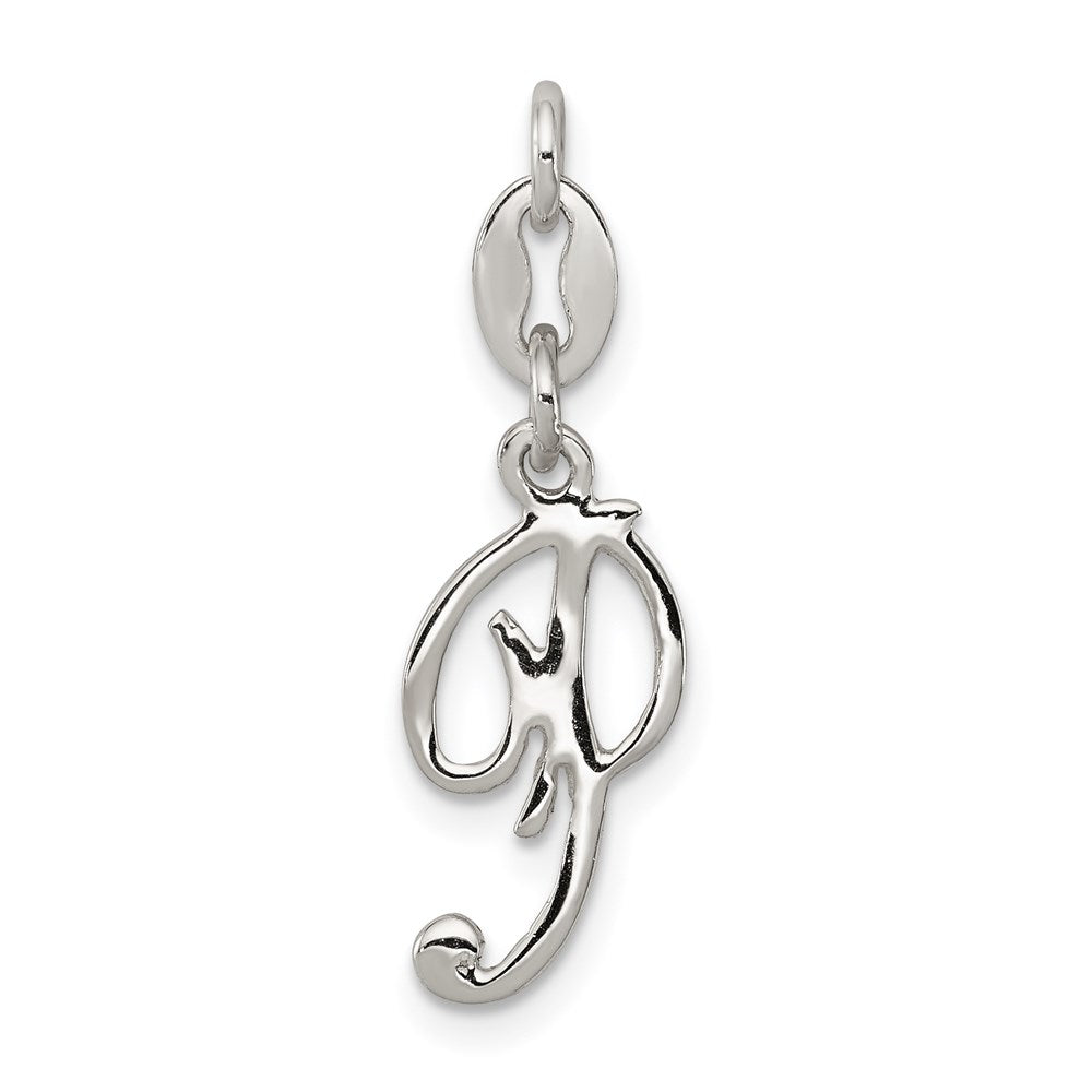 Solid;Casted;Polished;Sterling silver;Chain slide