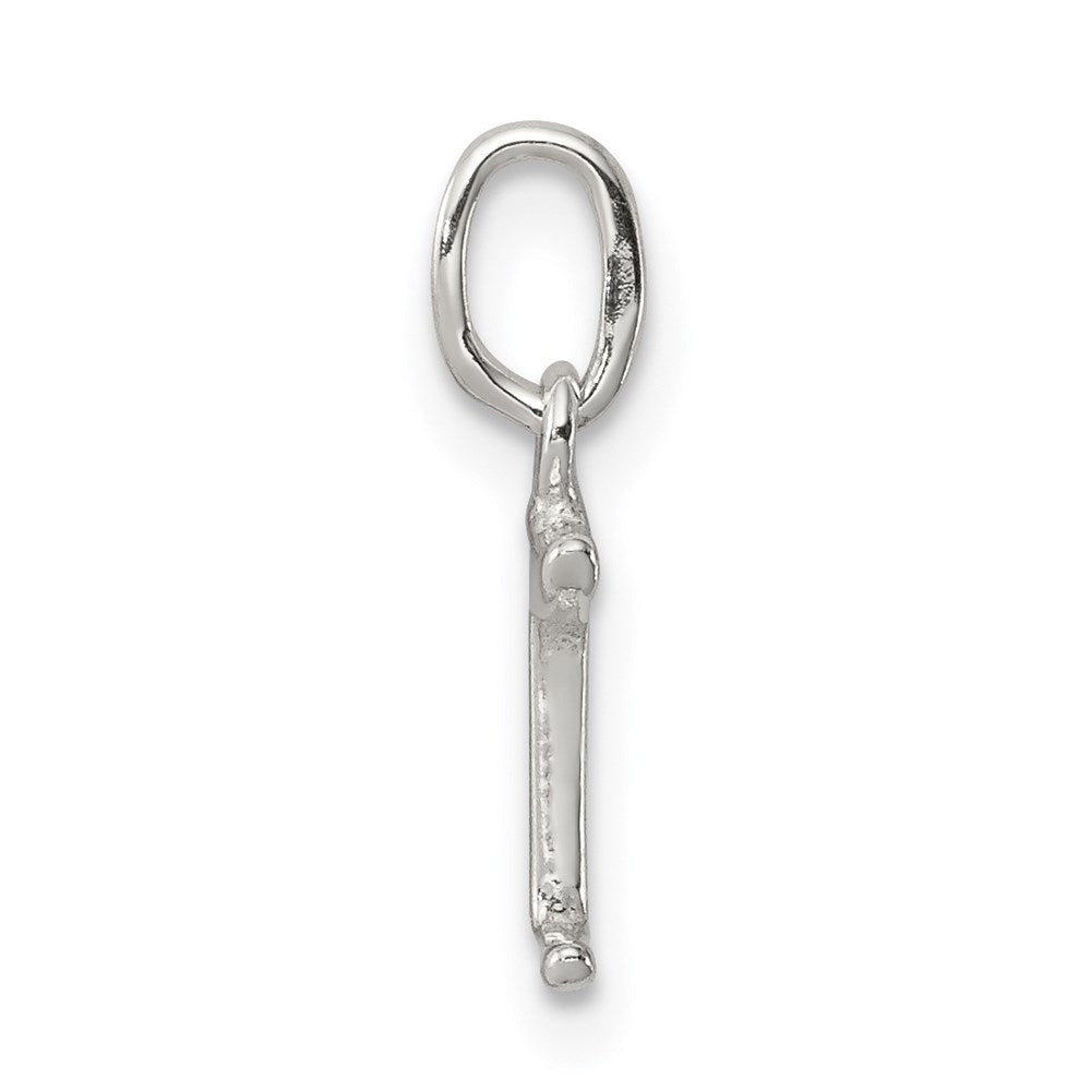 Sterling Silver Letter I Initial Charm