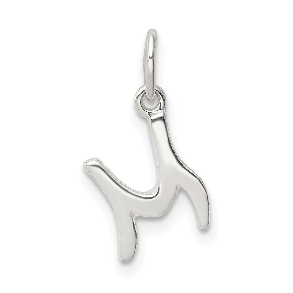 Solid;Casted;Polished;Sterling silver;Chain slide