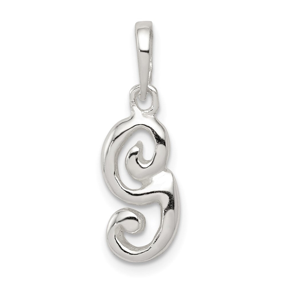 Solid;Casted;Polished;Sterling silver;Fits up to 4mm