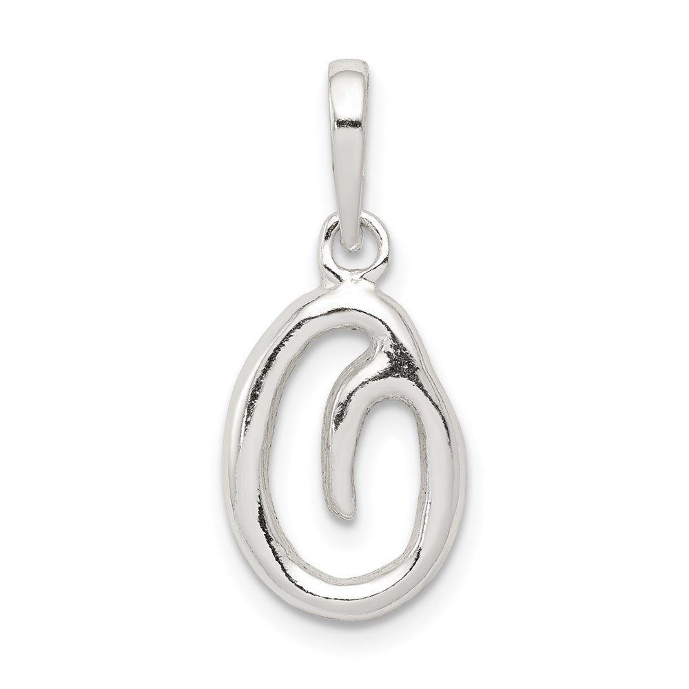 Solid;Casted;Polished;Sterling silver;Fits up to 4mm