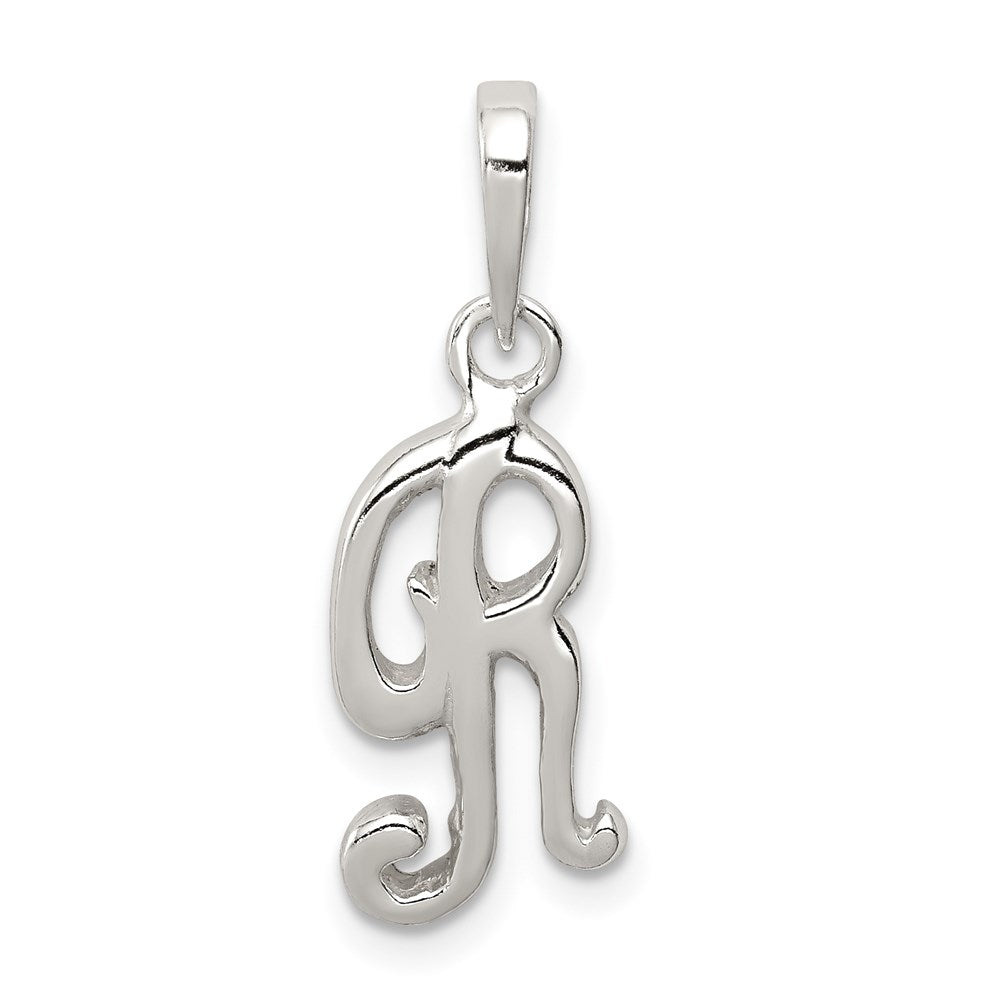 Solid;Casted;Polished;Sterling silver;Fits up to 4mm