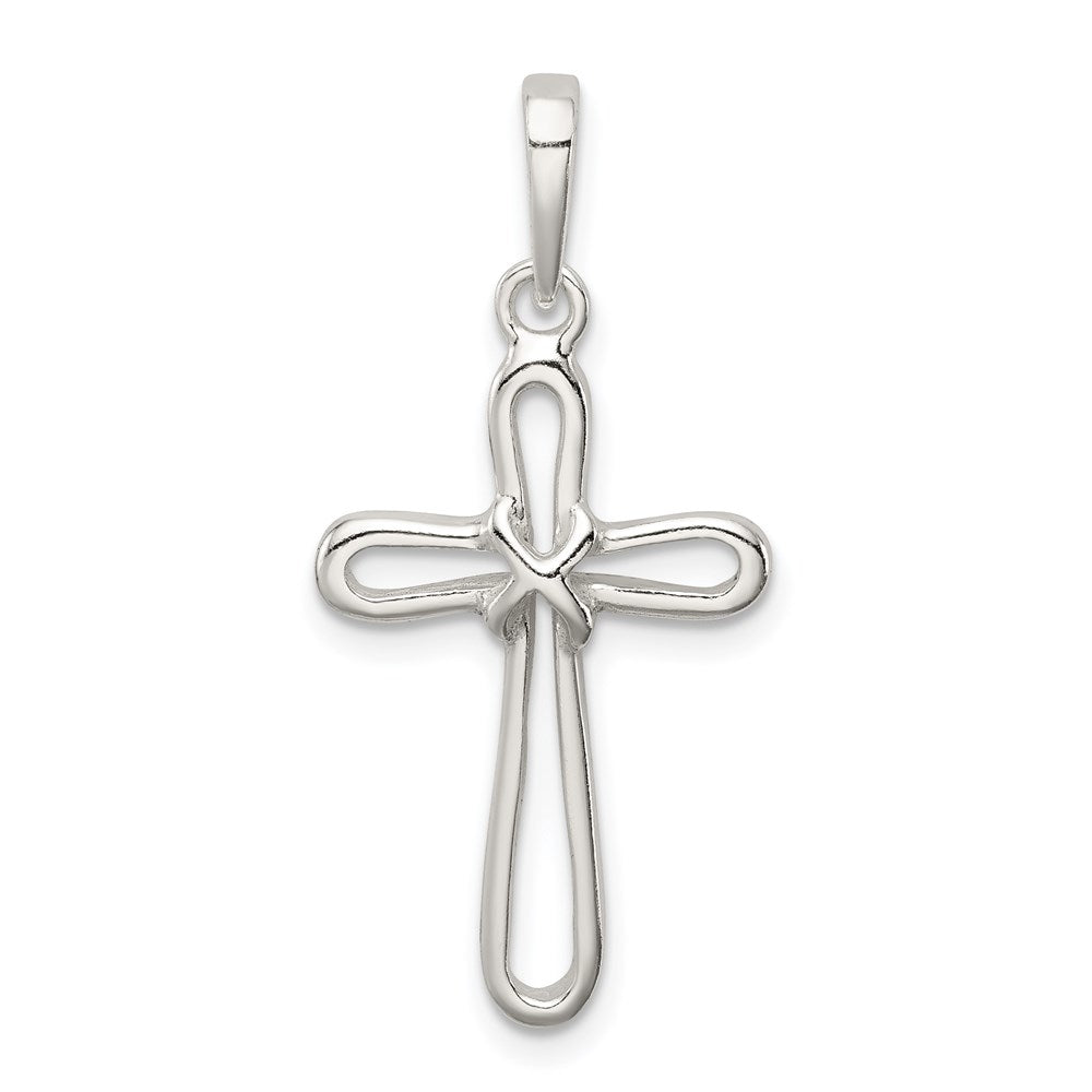 Polished;Sterling silver;Open