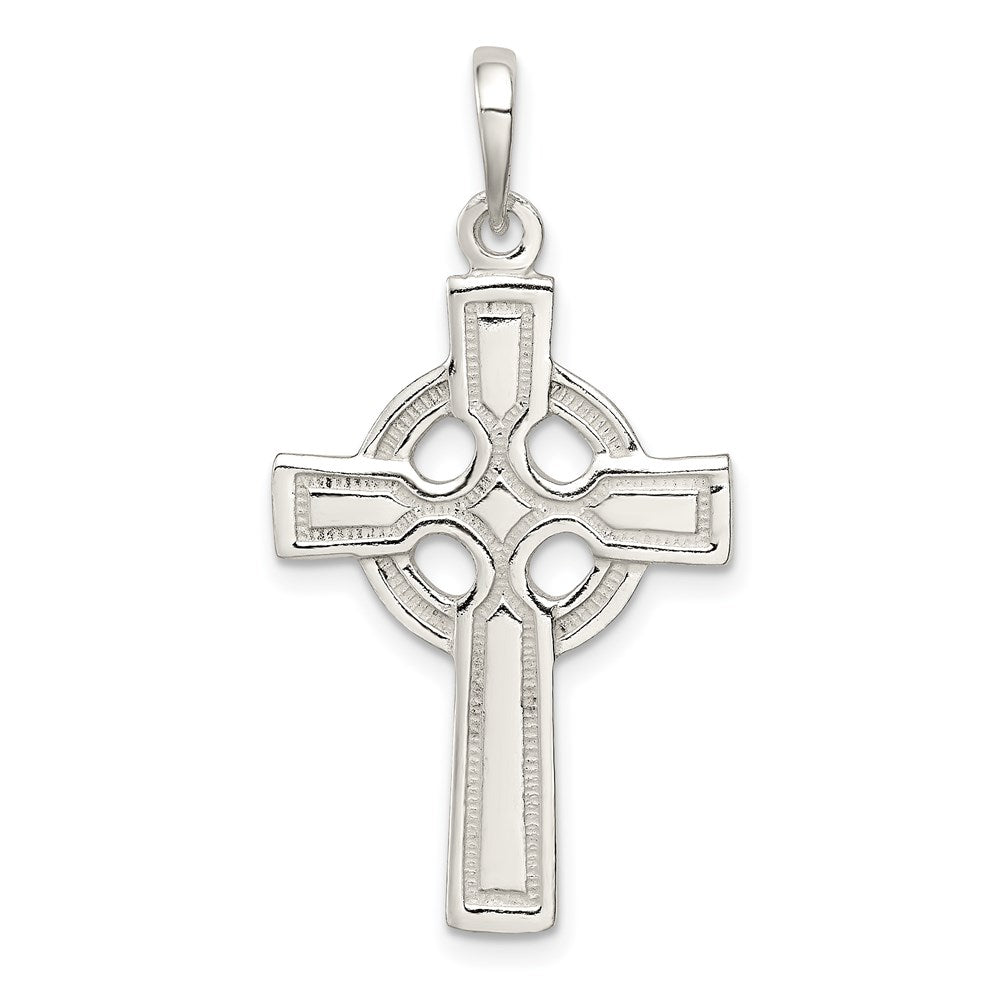 Casted;Polished;Sterling silver;Textured back