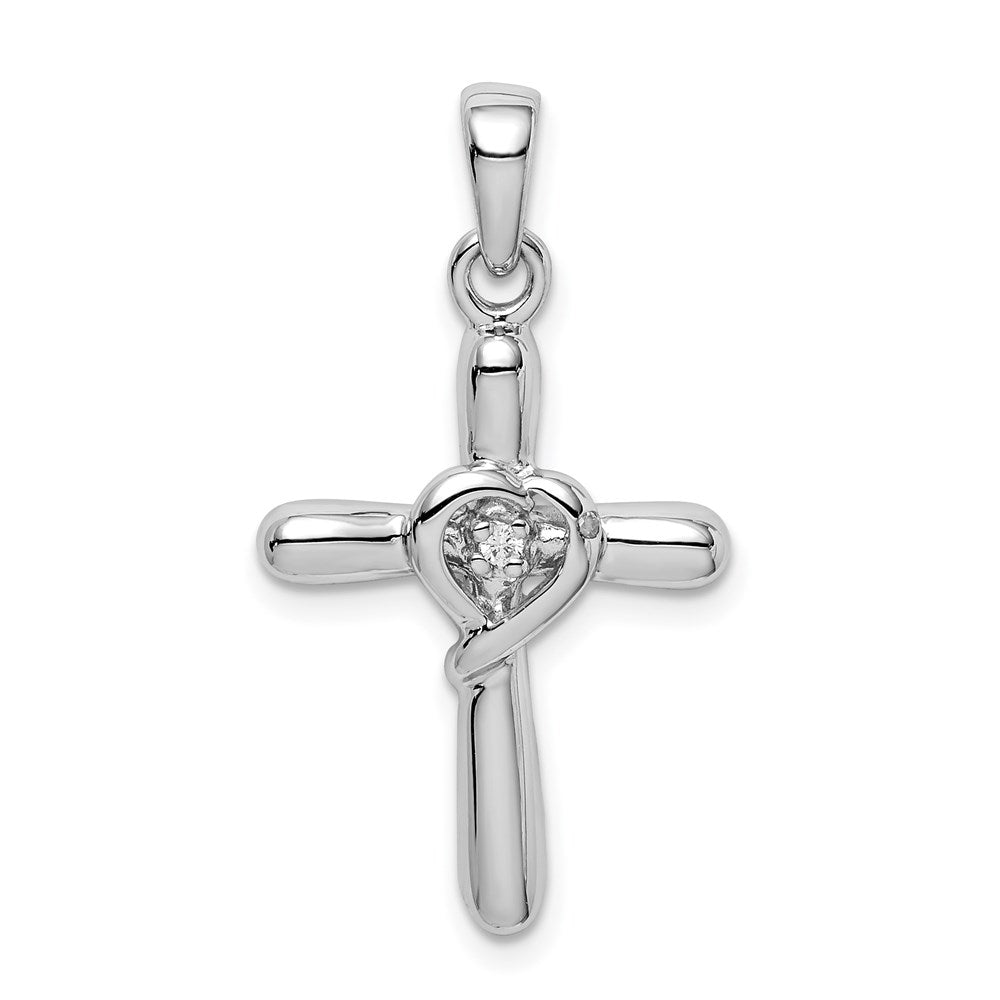 Polished;Open back;Sterling silver;CZ