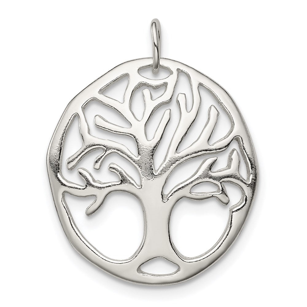 Solid;Casted;Polished;Sterling silver;Concave