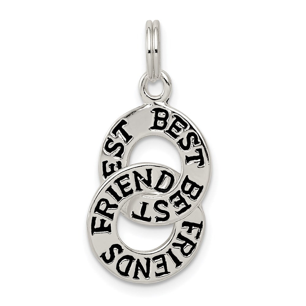 Solid;Casted;Polished;Enamel;Sterling silver;Fits up to 4mm