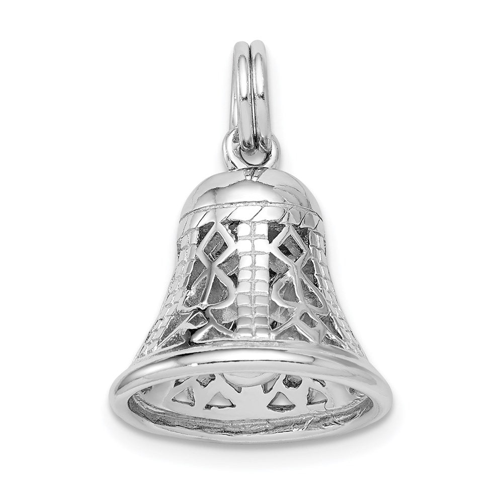 Solid;Casted;Polished;3-D;Sterling silver;Filigree;Moveable;Fits up to 3mm
