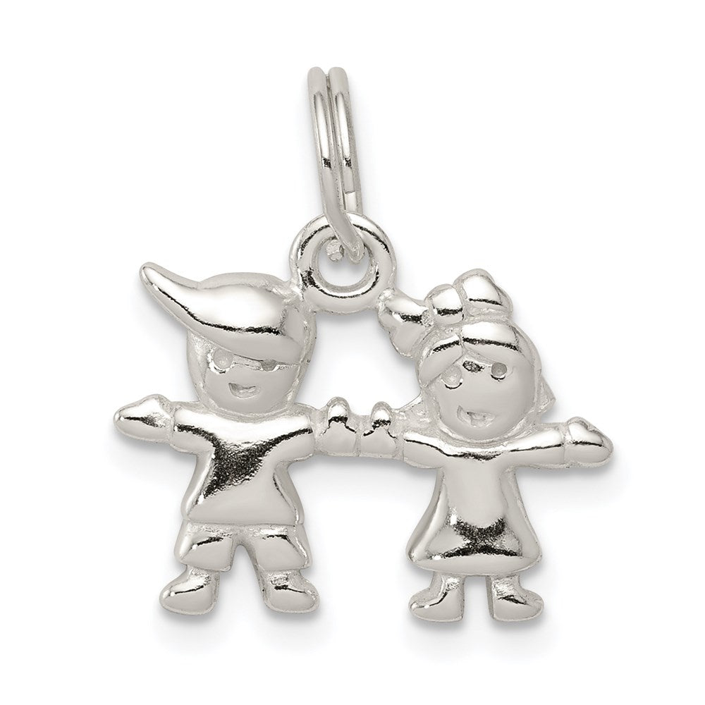 Solid;Polished;Flat back;Sterling silver