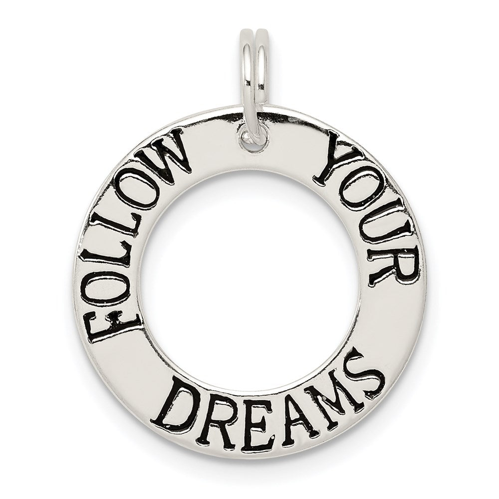 Solid;Polished;Closed back;Enamel;Sterling silver