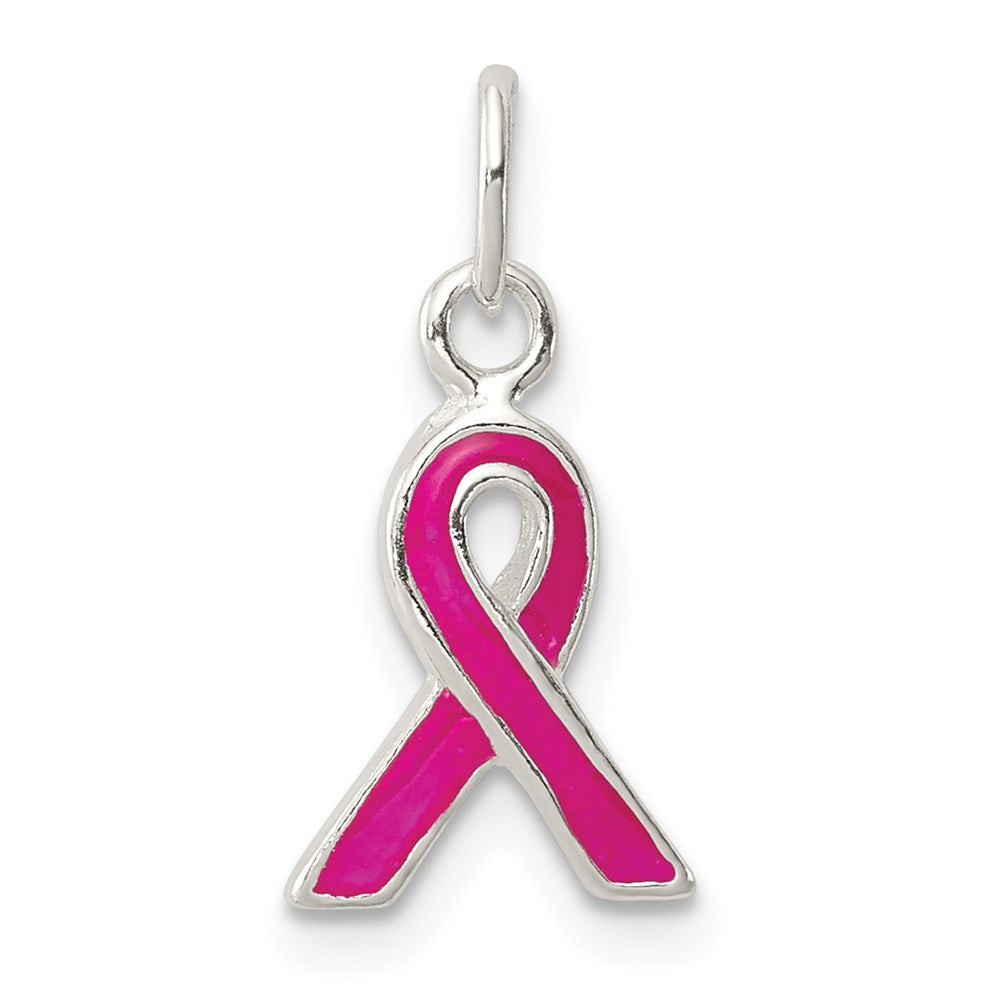 Solid;Polished;Closed back;Enamel;Sterling silver