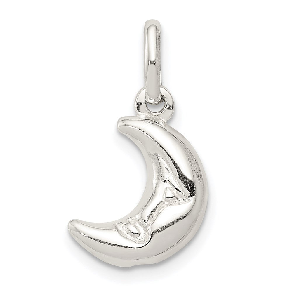 Polished;3-D;Hollow;Sterling silver