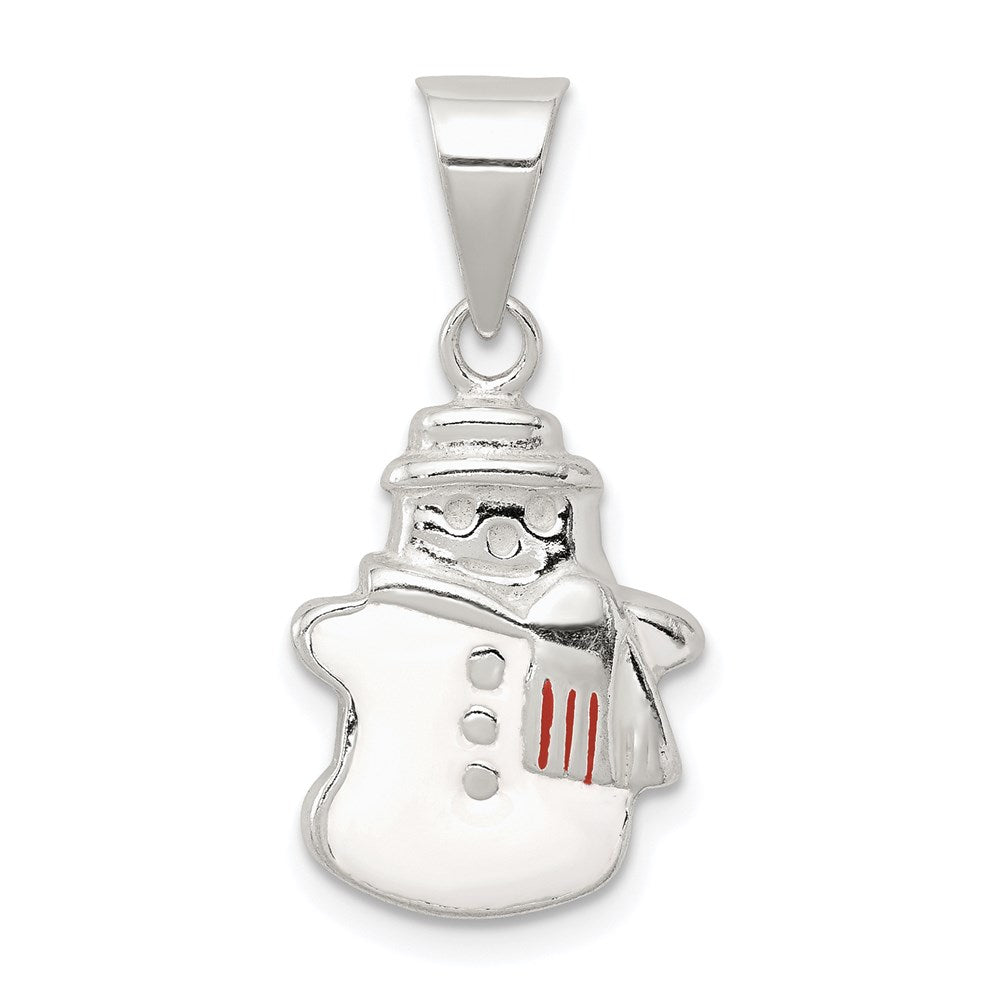 Polished;Enamel;Sterling silver