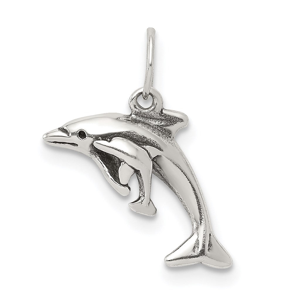 Solid;Casted;Polished;Open back;Sterling silver;Antiqued