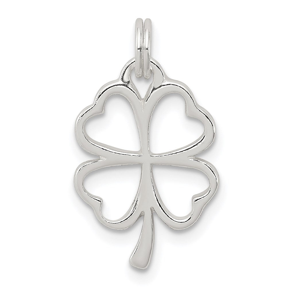 Solid;Polished;Sterling silver;Open