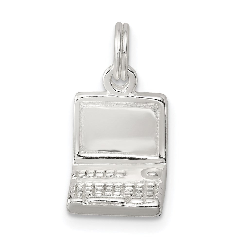 Casted;Polished;3-D;Sterling silver