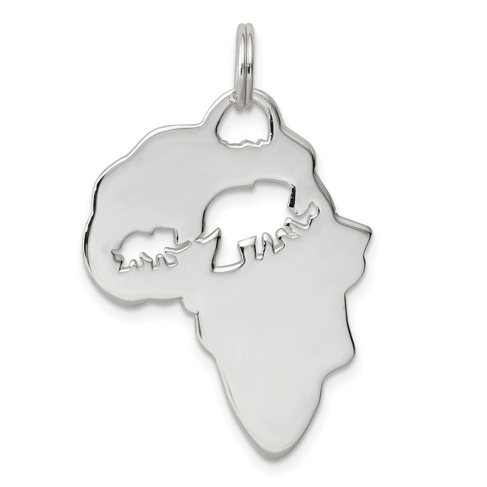 Solid;Polished;Stamped;Sterling silver;Textured back;Cut-out