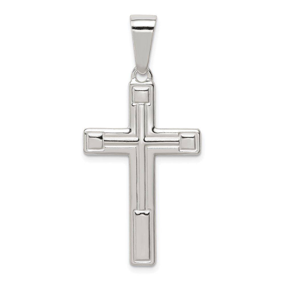 Solid;Polished;Sterling silver