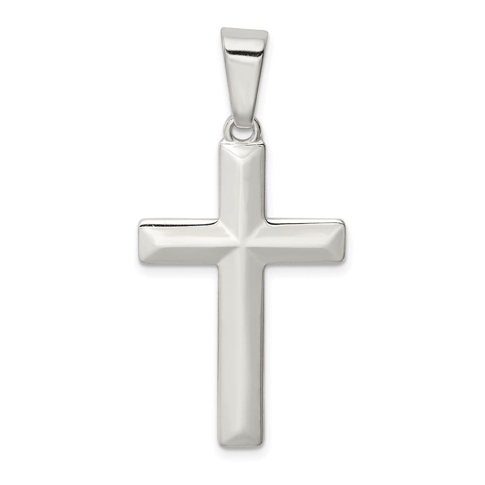 Solid;Polished;Flat back;Engravable;Sterling silver