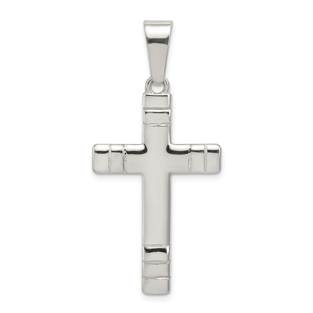 Solid;Polished;Flat back;Engravable;Sterling silver