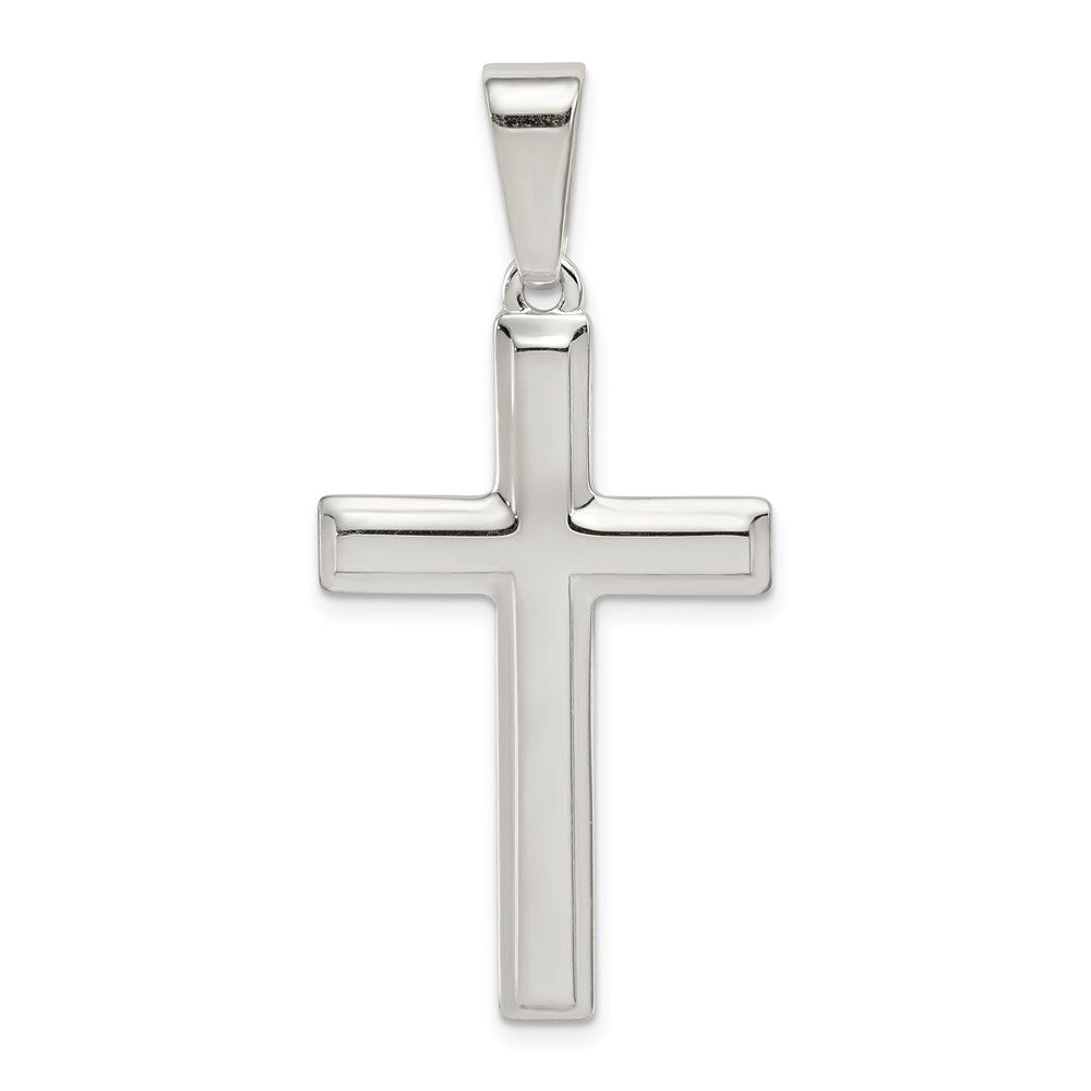 Solid;Polished;Flat back;Engravable;Sterling silver