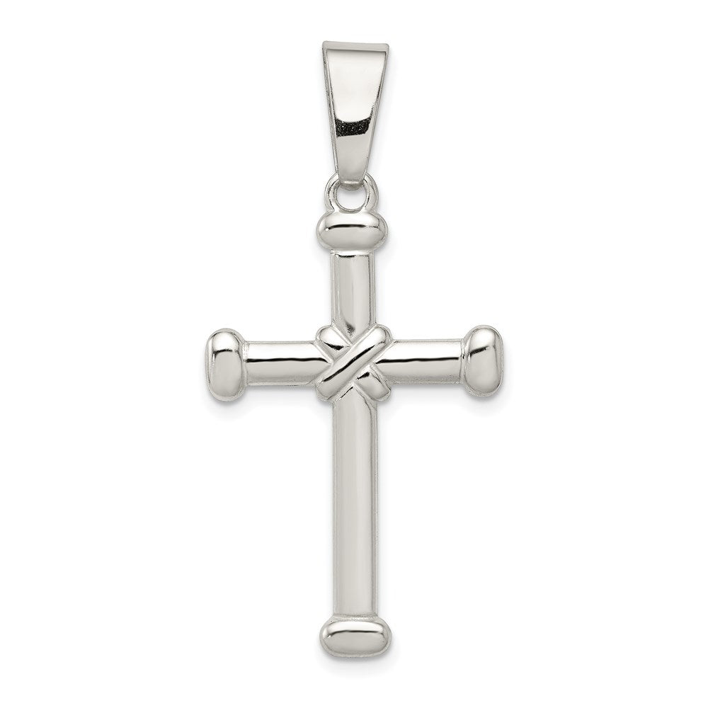 Solid;Polished;Flat back;Sterling silver
