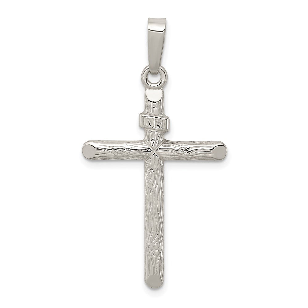 Polished;Sterling silver;Textured
