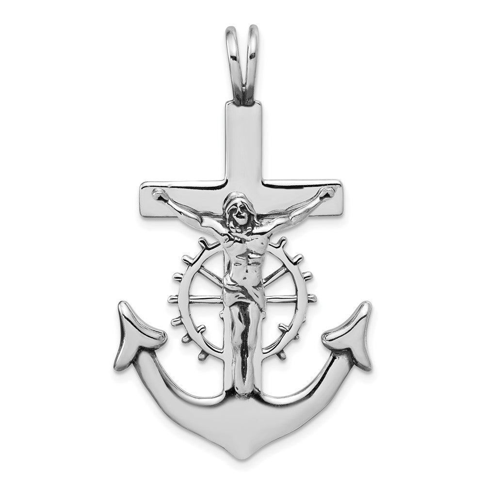 Casted;Polished;Open back;Sterling silver;Antiqued