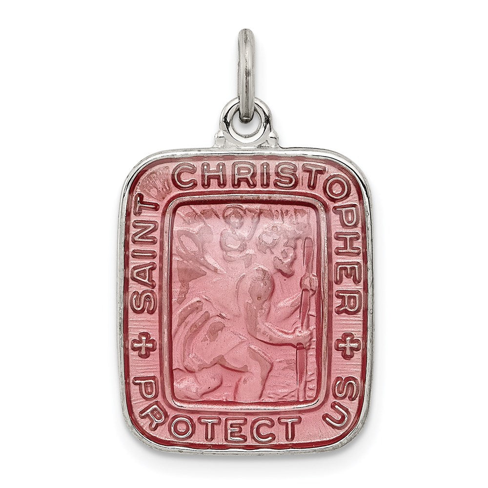 Enamel;Sterling silver;Satin Back