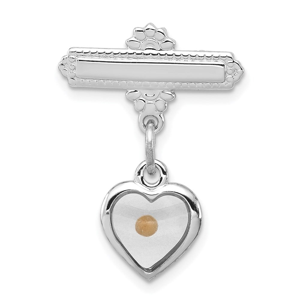 Polished;Sterling silver;Acrylic