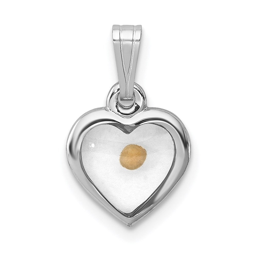 Polished;Sterling silver;Acrylic;Fits up to 2mm