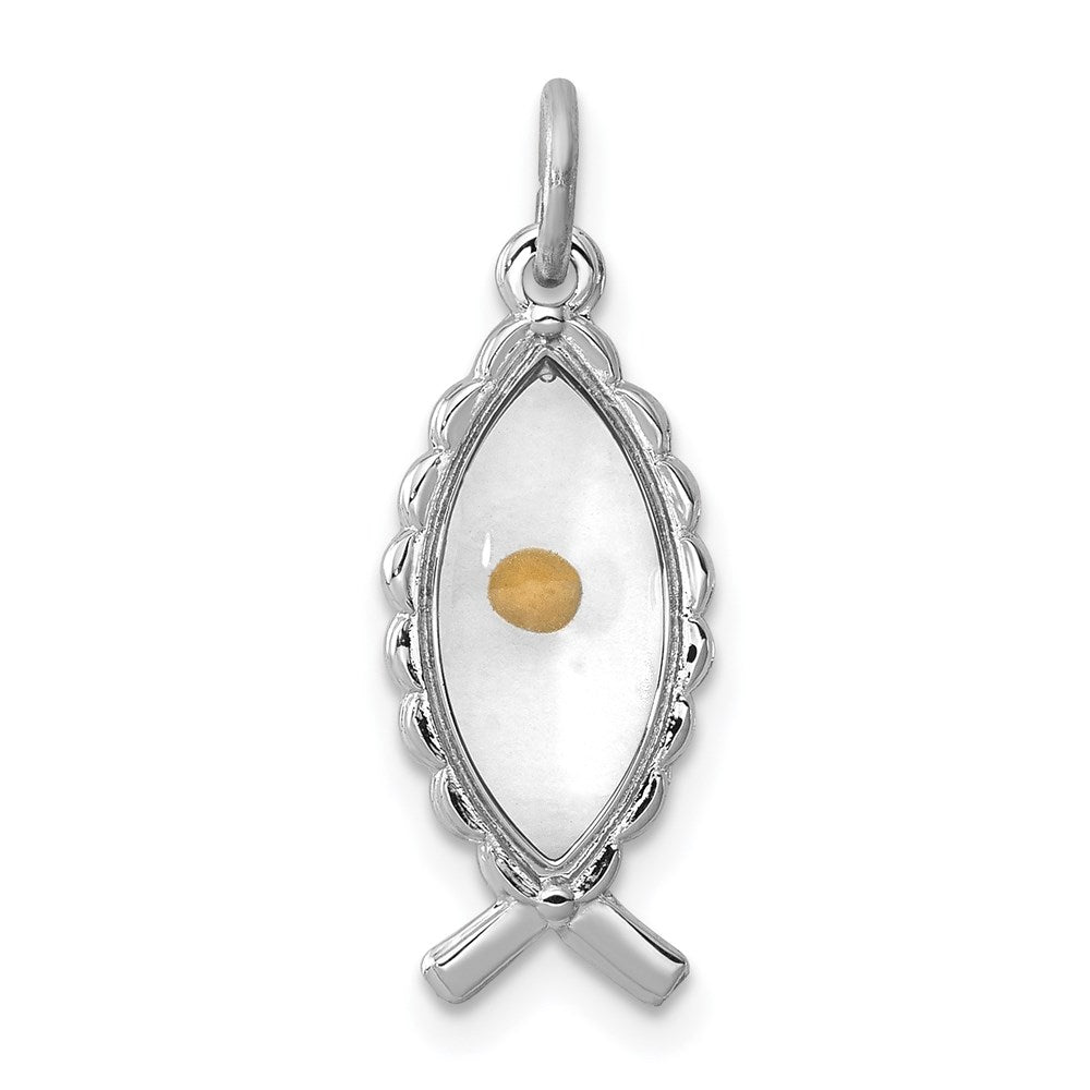 Polished;Sterling silver;Acrylic