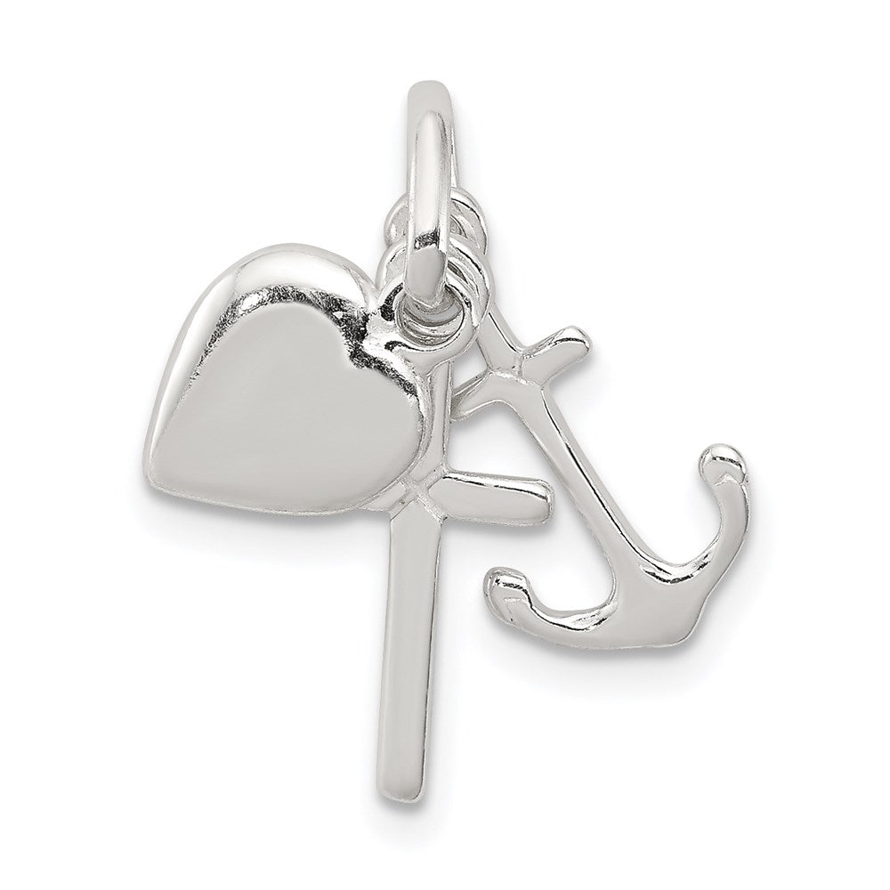 Polished;Sterling silver