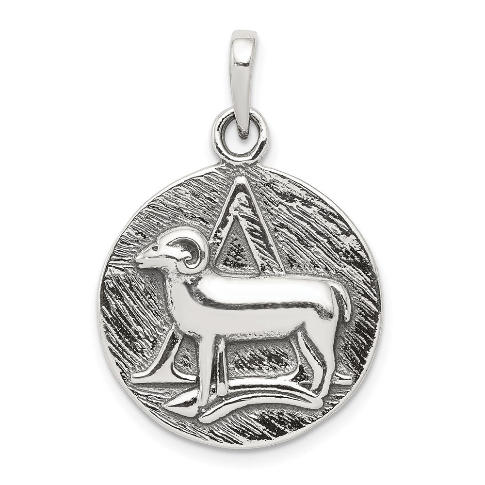 Solid;Casted;Polished back;Sterling silver;Reversible;Round;Textured;Antiqued;Fits up to 4mm