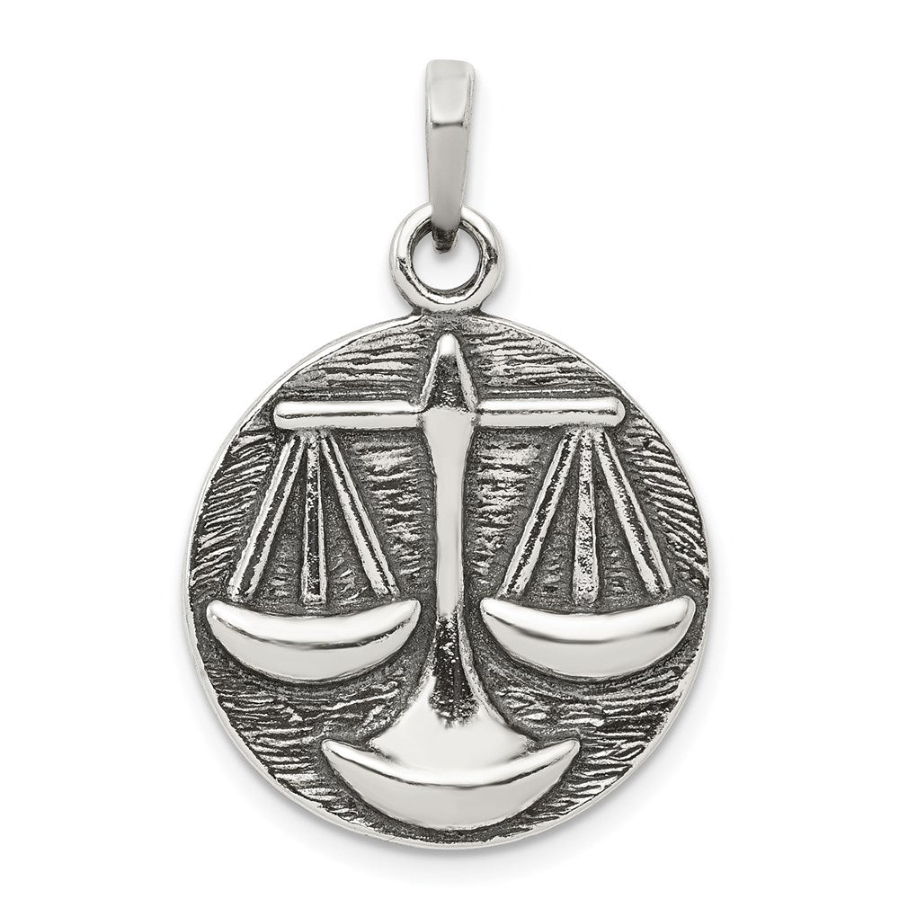 Solid;Casted;Engravable;Polished back;Sterling silver;Reversible;Round;Textured;Antiqued;Fits up to 4mm