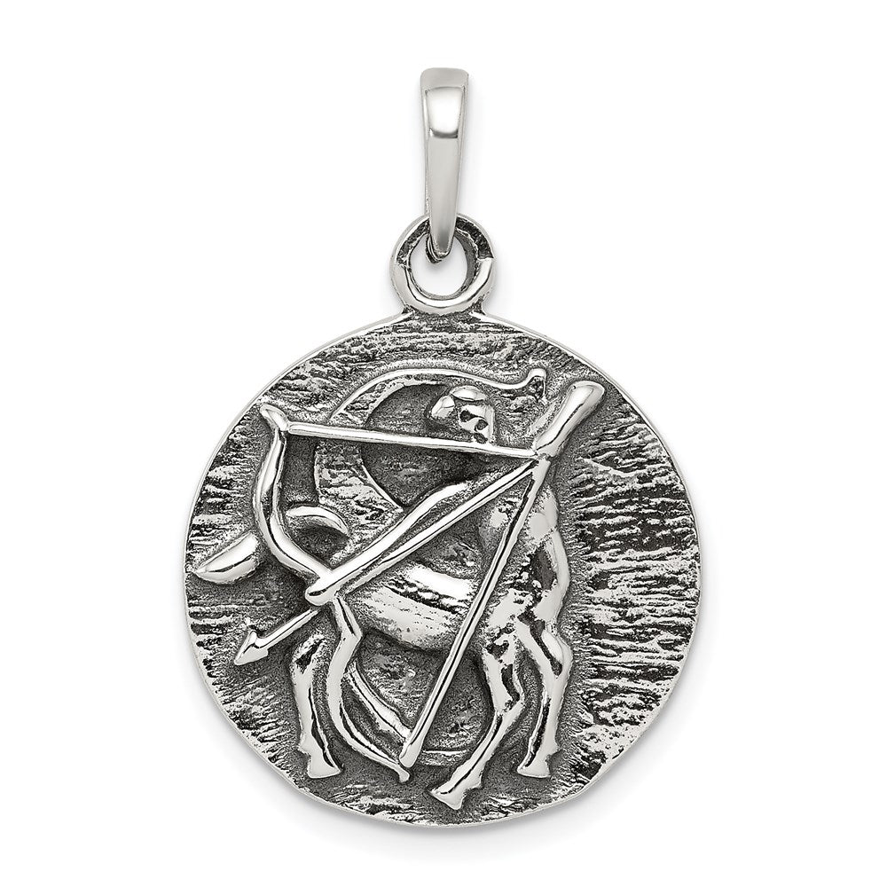 Solid;Casted;Polished back;Sterling silver;Reversible;Round;Textured;Antiqued;Fits up to 4mm