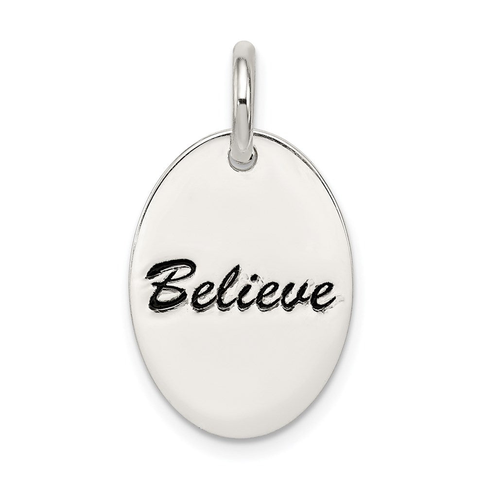 Solid;Polished;Engravable;Enamel;Sterling silver;Oval;Fits up to 3mm