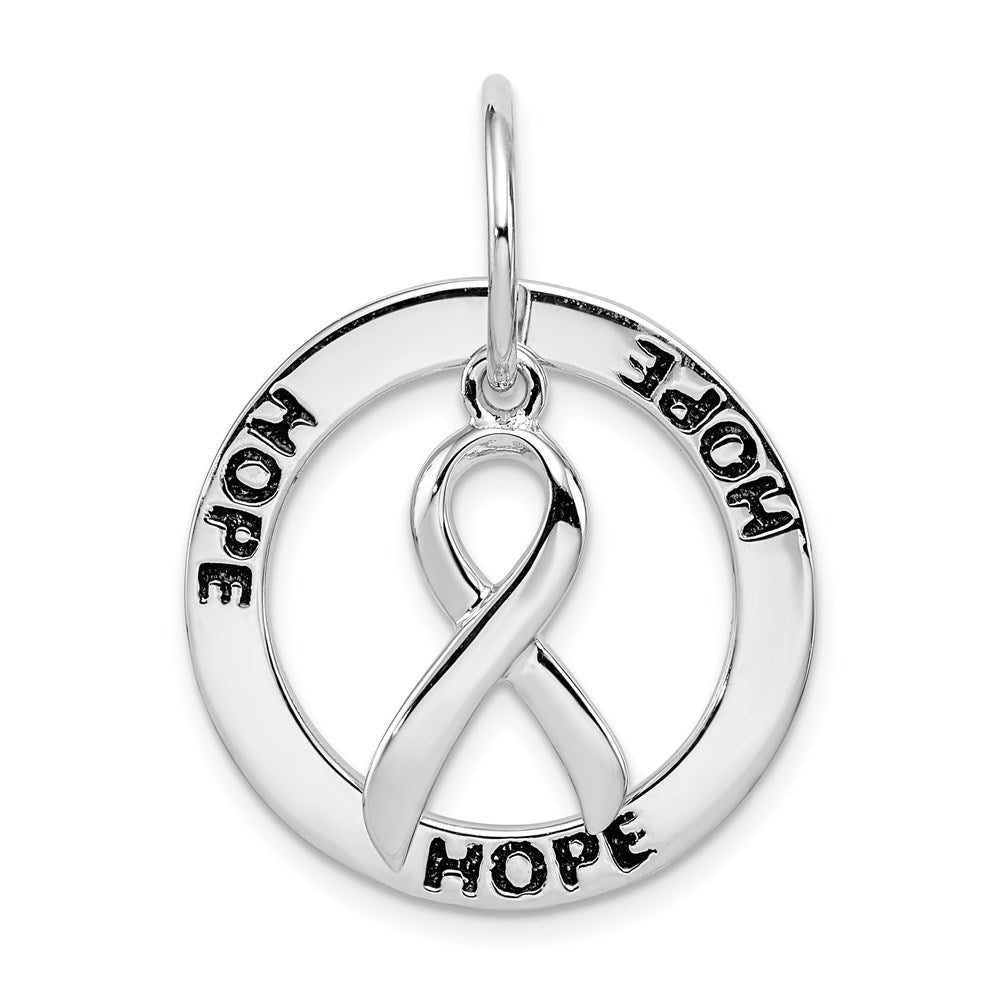 Solid;Polished;Enamel;Sterling silver;Moveable;Rhodium-plated;Fits up to 4mm