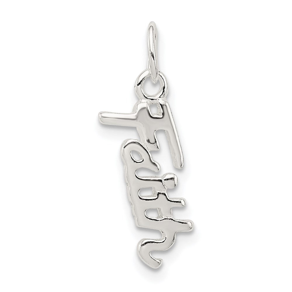 Solid;Polished;Sterling silver