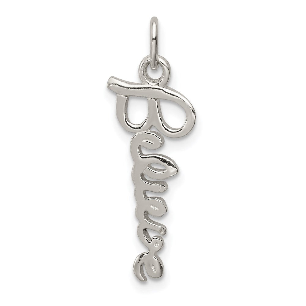 Solid;Polished;Sterling silver