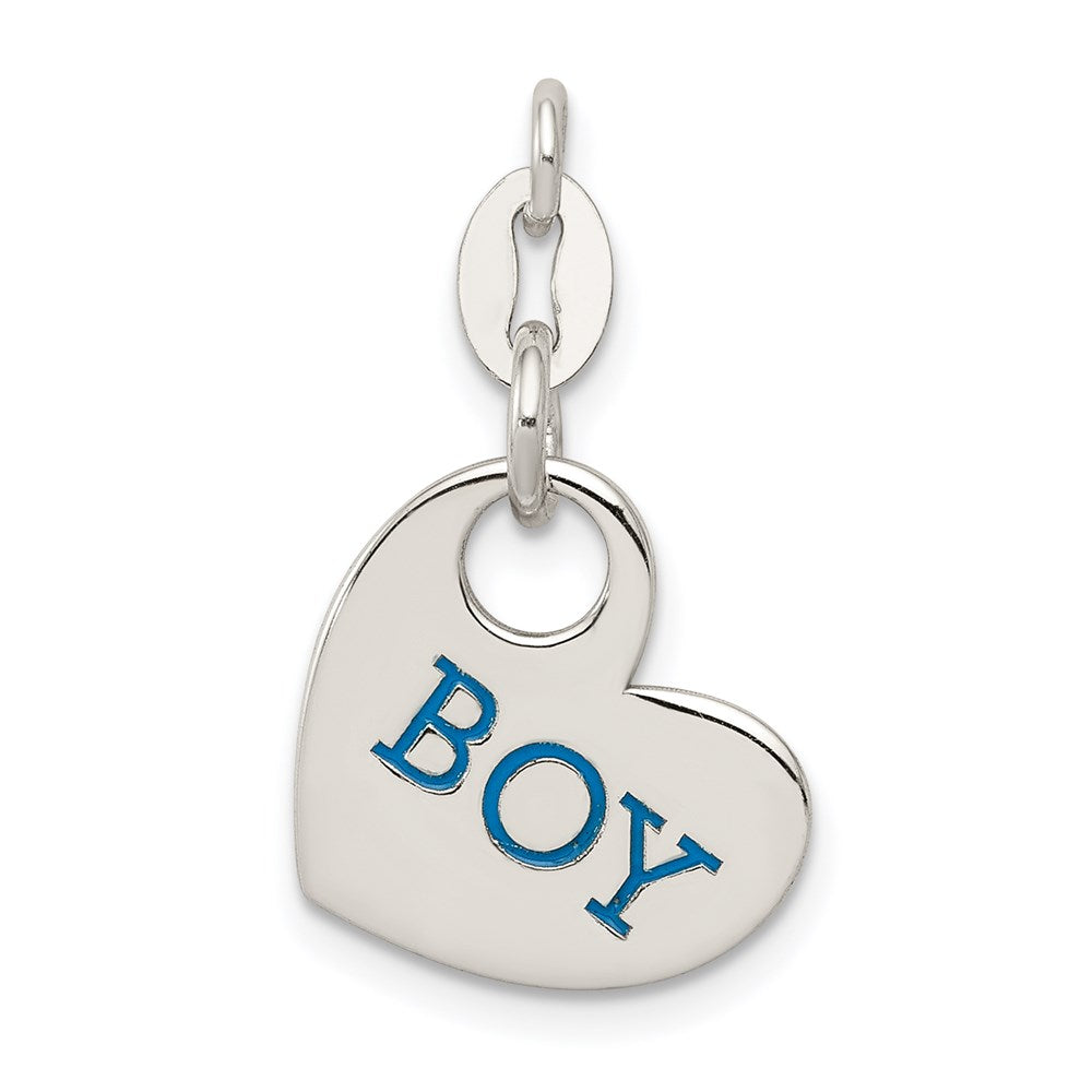 Polished;Engravable;Enamel;Sterling silver