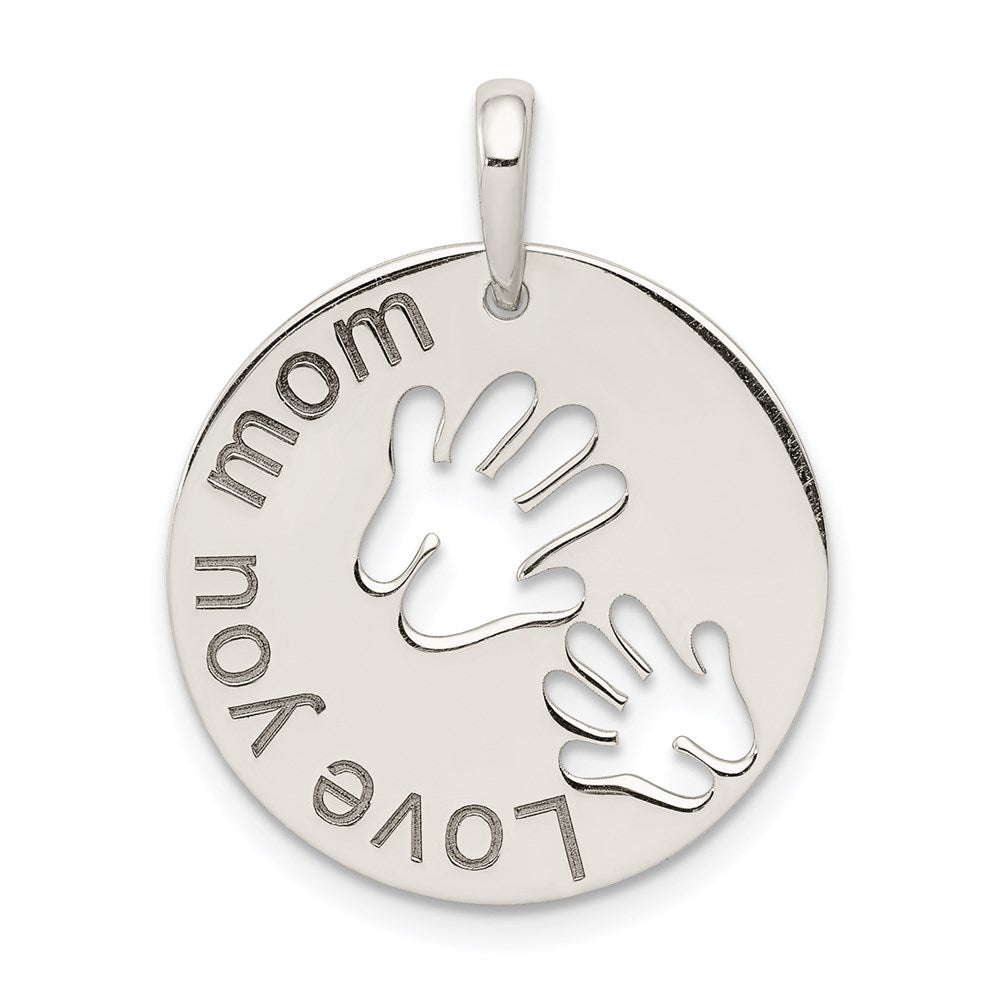 Polished;Sterling silver;Cut-out