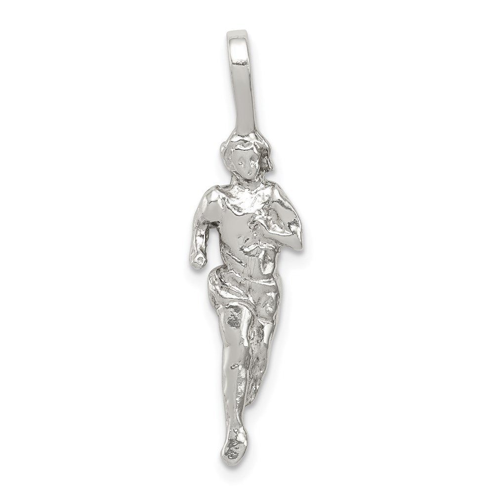 Solid;Casted;Polished;Sterling silver
