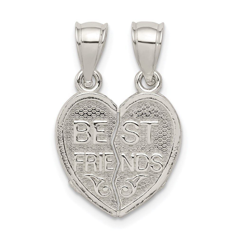 Solid;Polished;Sterling silver;Two piece