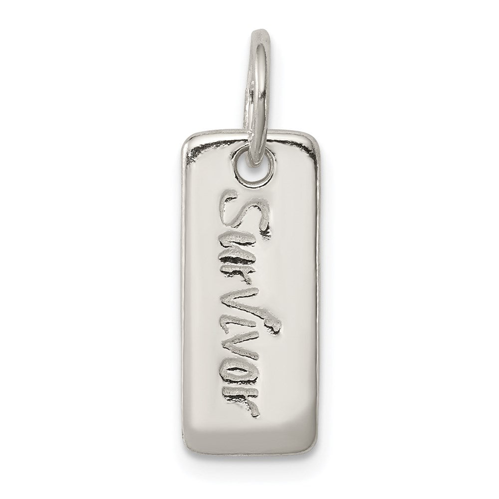 Polished;Sterling silver;Reversible