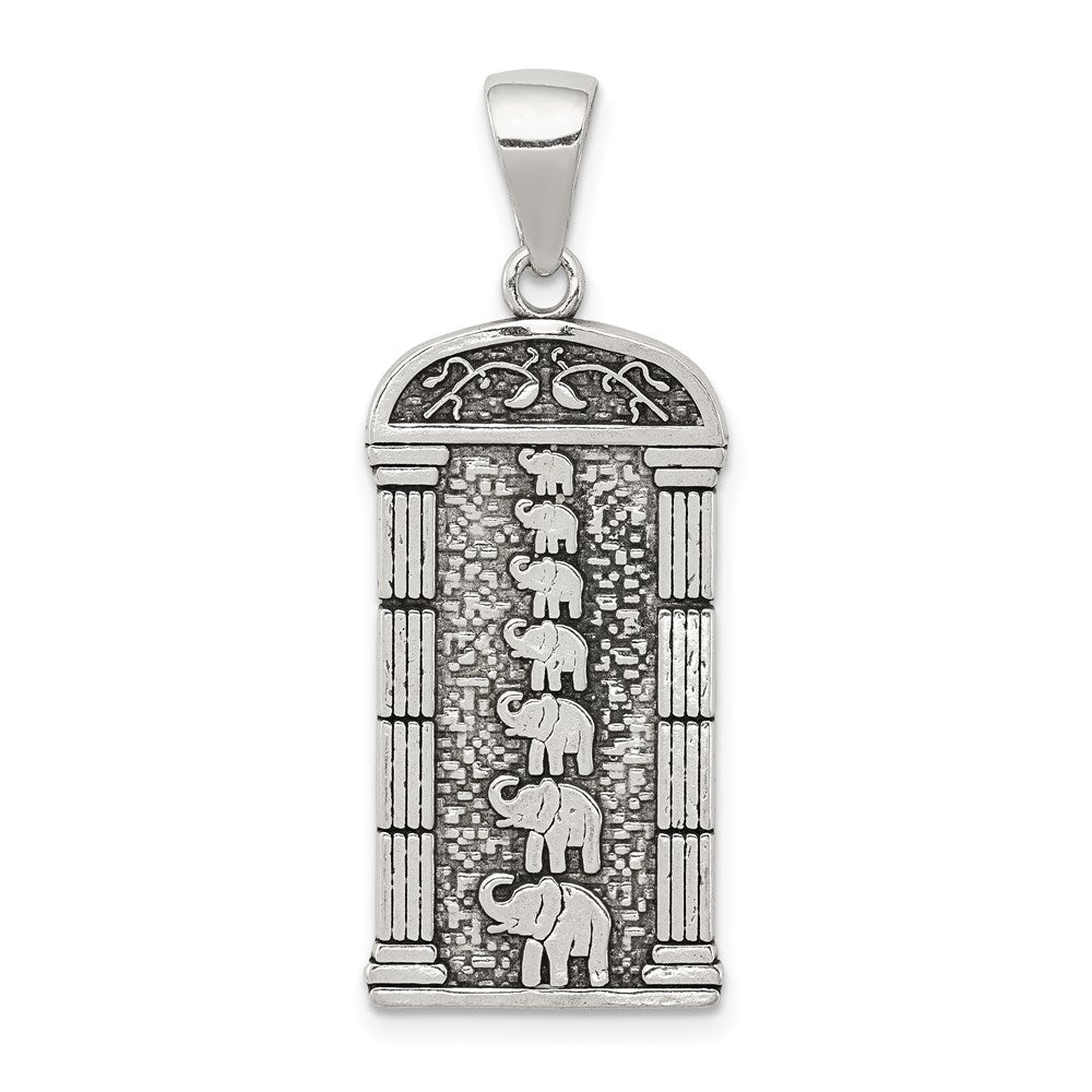 Solid;Casted;Polished;Flat back;Sterling silver;Textured;Patterned back;Antiqued
