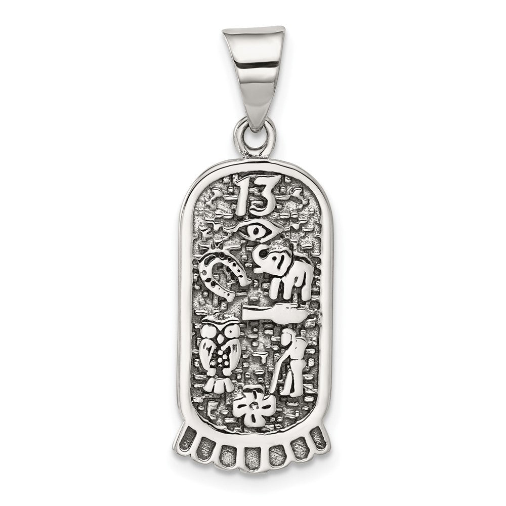Solid;Casted;Polished;Flat back;Sterling silver;Textured;Patterned back;Antiqued