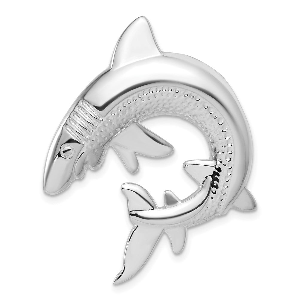Polished;Open back;Sterling silver;Textured;Fits up to 6mm;Hidden bail