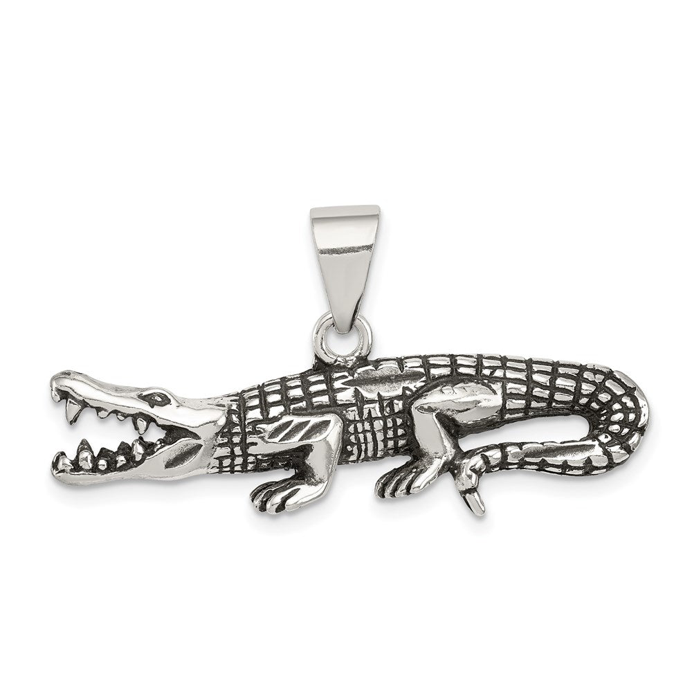 Polished;Open back;Sterling silver;Textured;Antiqued